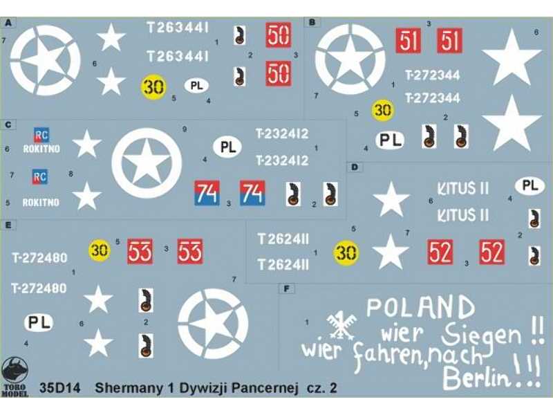 Polskie Shermany - 1 DPanc, Europa zachodnia 1944-45 cz.2 - zdjęcie 1