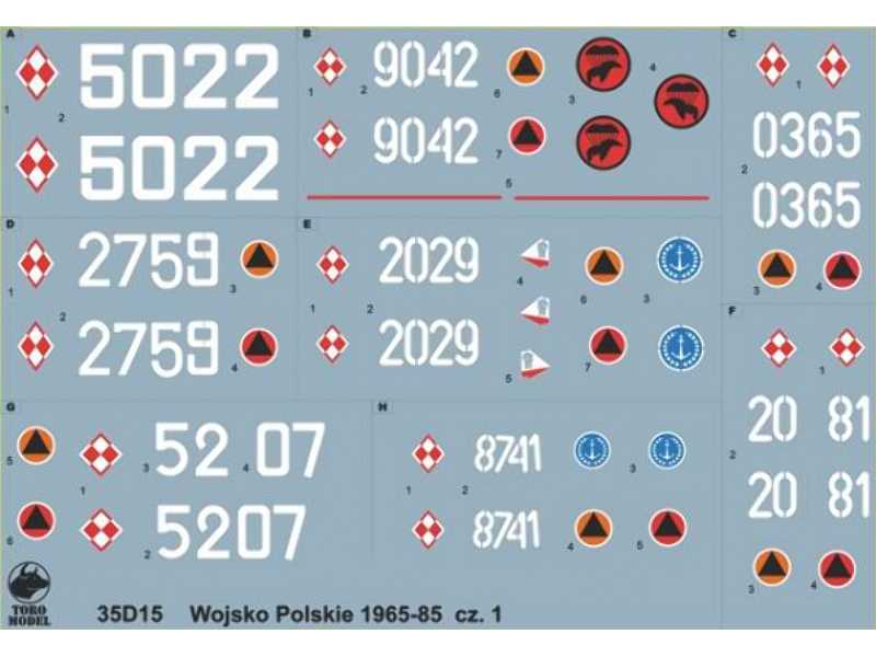 Wojsko Polskie 1965-85 cz.1 - zdjęcie 1 Wojsko Polskie 1965-85 cz.1 - zdjęcie 1