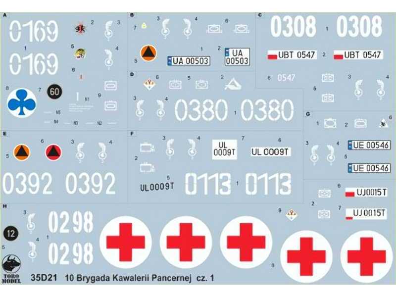 Pojazdy 10 Brygady Kawalerii Pancernej cz.1 - zdjęcie 1 Pojazdy 10 Brygady Kawalerii Pancernej cz.1 - zdjęcie 1