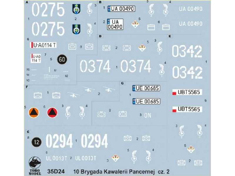 Pojazdy 10 Brygady Kawalerii Pancernej - zdjęcie 1 Pojazdy 10 Brygady Kawalerii Pancernej - zdjęcie 1