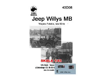 Jeep Willys MB - Wojsko Polskie, lata 50-te  - zdjęcie 1