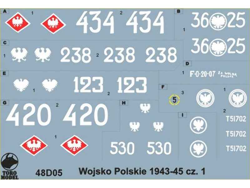 Wojsko Polskie 1943-45 cz.1 - zdjęcie 1 Wojsko Polskie 1943-45 cz.1 - zdjęcie 1