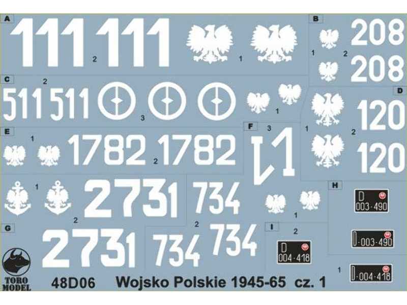 Wojsko Polskie 1945-65 cz.1 - zdjęcie 1 Wojsko Polskie 1945-65 cz.1 - zdjęcie 1