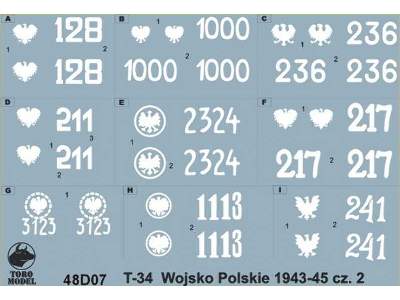 Czołgi T-34 w Wojsku Polskim 1943 - 1945 cz.2 - zdjęcie 1