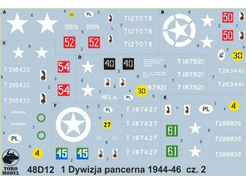 1 Dywizja Pancerna 1944-46 cz.2 - zdjęcie 1 1 Dywizja Pancerna 1944-46 cz.2 - zdjęcie 1