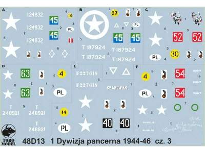 1 Dywizja Pancerna 1944-46 cz.3 - zdjęcie 1