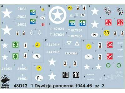 1 Dywizja Pancerna 1944-46 cz.3 - zdjęcie 1