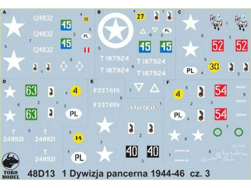 1 Dywizja Pancerna 1944-46 cz.3 - zdjęcie 1