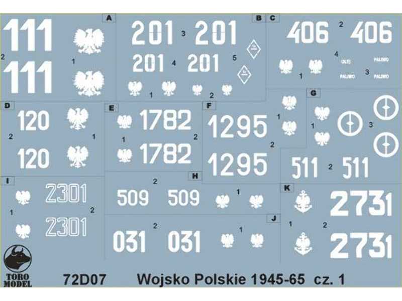 Wojsko Polskie 1945-65 cz.1 - zdjęcie 1