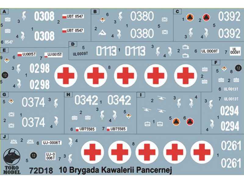 Pojazdy 10 Brygady Kawalerii Pancernej cz.1 - zdjęcie 1