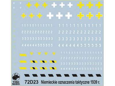 Niemieckie oznaczenia taktyczne - wrzesień'39 - zdjęcie 1