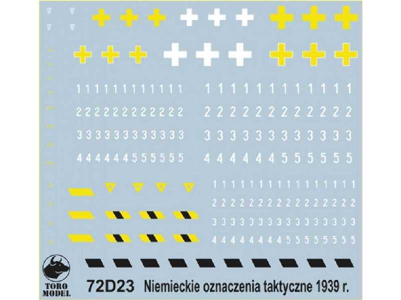 Niemieckie oznaczenia taktyczne - wrzesień'39 - zdjęcie 1