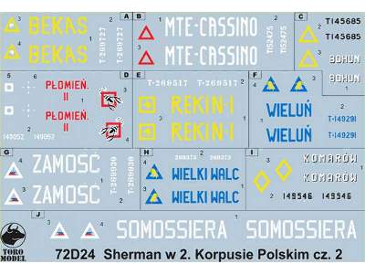 Shermany w 2 Korpusie Polskim, Włochy 1945, cz.2 - zdjęcie 1