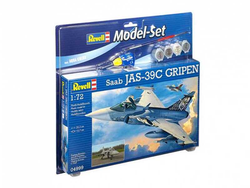 Saab JAS-39C GRIPEN - zestaw podarunkowy - zdjęcie 1 Saab JAS-39C GRIPEN - zestaw podarunkowy - zdjęcie 1