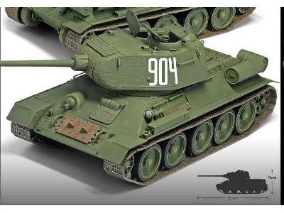 T-34/85 - No.112 Factory Production - zdjęcie 7