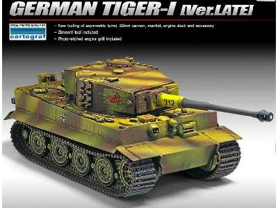 German Tiger I - Ver. LATE - zdjęcie 2