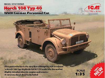 Horch 108 Typ 40 - niemiecki samochód osobowy II W.Ś. - zdjęcie 16