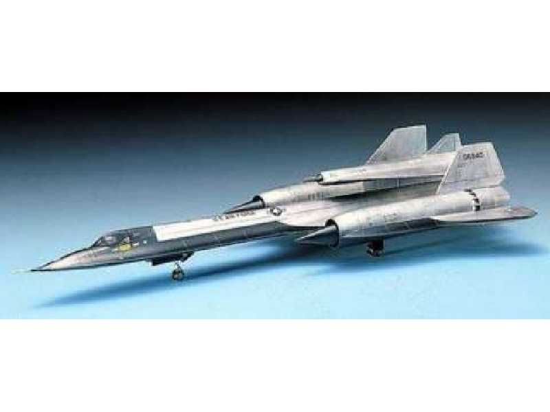 Lockheed SR-71 Blackbird + GTD-21 Drone - zdjęcie 1 Lockheed SR-71 Blackbird + GTD-21 Drone - zdjęcie 1