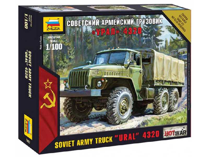 Ural 4320 sowiecka ciężarówka wojskowa - zdjęcie 1 Ural 4320 sowiecka ciężarówka wojskowa - zdjęcie 1