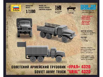 Ural 4320 sowiecka ciężarówka wojskowa - zdjęcie 5