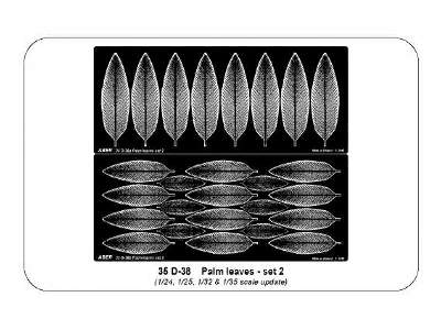 Liście palmy - zestaw 2 - zdjęcie 5
