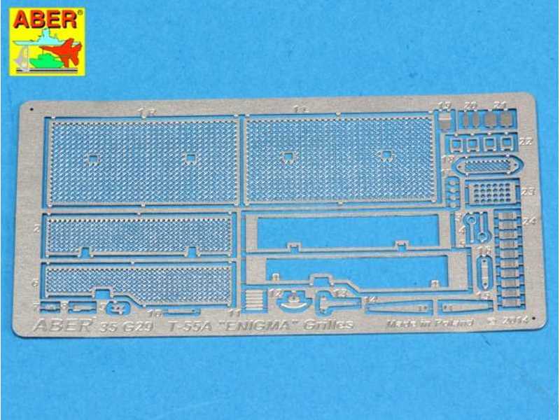 \Siatki do czołgu T-55A oraz T-55 ENIGMA - zdjęcie 1