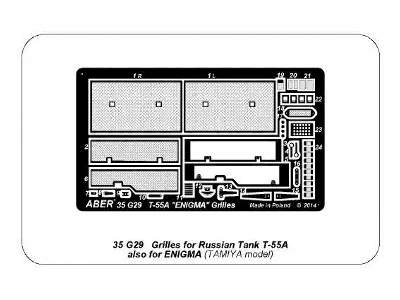 \Siatki do czołgu T-55A oraz T-55 ENIGMA - zdjęcie 8