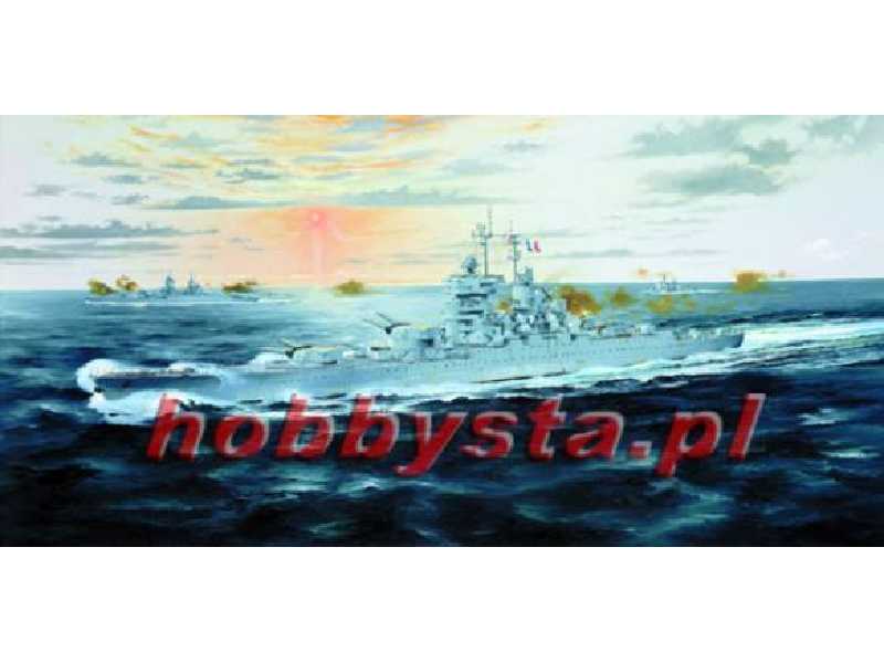 French Battleship Jean Bart 1950 - zdjęcie 1 French Battleship Jean Bart 1950 - zdjęcie 1
