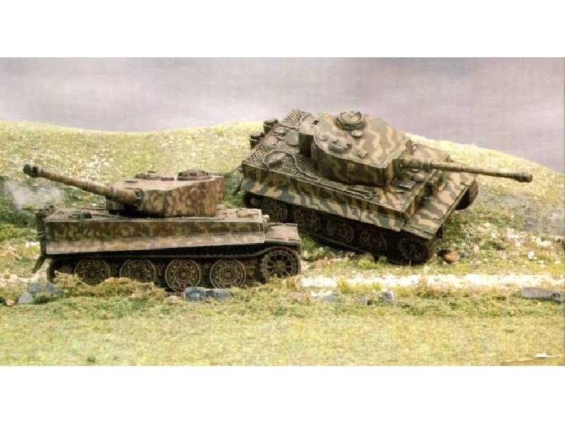 Pz. Kpfw. VI Tiger Ausf. E - 2 modele do szybkiego złożenia - zdjęcie 1 Pz. Kpfw. VI Tiger Ausf. E - 2 modele do szybkiego złożenia - zdjęcie 1