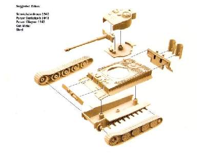 Pz. Kpfw. VI Tiger Ausf. E - 2 modele do szybkiego złożenia - zdjęcie 2