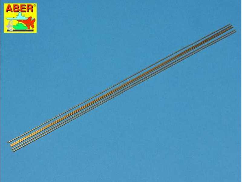 Pręty mosiężne śr. 0,8mm długość 250mm x 6 szt. - zdjęcie 1 Pręty mosiężne śr. 0,8mm długość 250mm x 6 szt. - zdjęcie 1