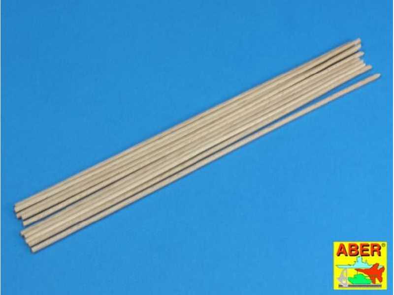 Pręty drewniane śr. 3,00 mm dugości 245 mm x 10 szt. - zdjęcie 1 Pręty drewniane śr. 3,00 mm dugości 245 mm x 10 szt. - zdjęcie 1