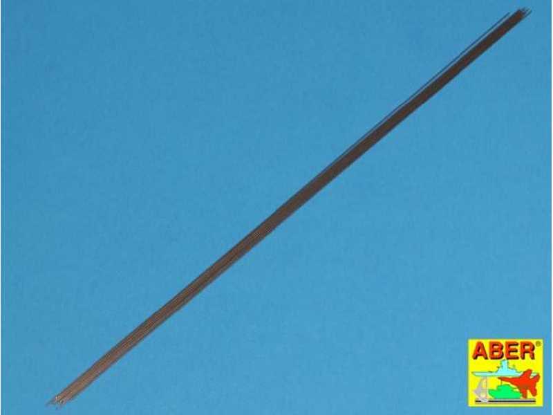 Pręty stalowe śr. 0,5mm długość 250mm x 12 szt. - zdjęcie 1 Pręty stalowe śr. 0,5mm długość 250mm x 12 szt. - zdjęcie 1