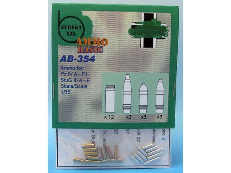 Ammo for : Pz IV A-F1, StuG III A-E - zdjęcie 1 Ammo for : Pz IV A-F1, StuG III A-E - zdjęcie 1
