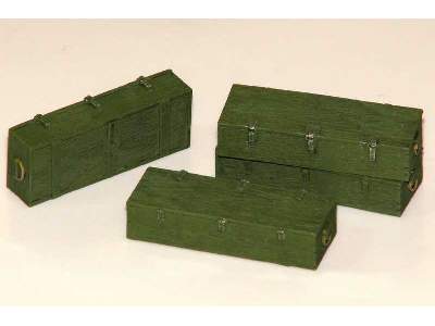 Wooden Ammo Boxes for 12.8 cm Pak 44/Kw.K. (Maus) - zdjęcie 3
