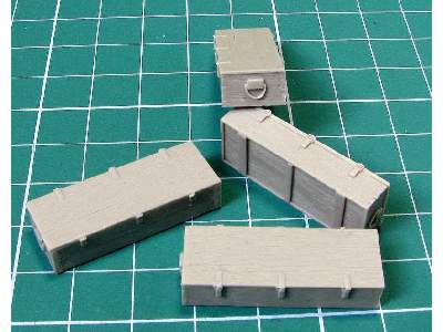 Wooden Ammo Boxes for 12.8 cm Pak 44/Kw.K. (Maus) - zdjęcie 4
