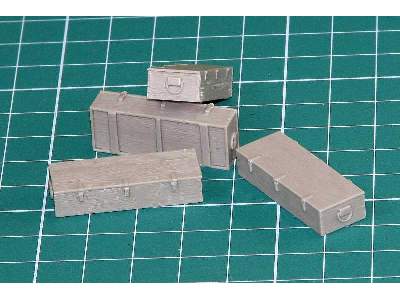 Wooden Ammo Boxes for 12.8 cm Pak 44/Kw.K. (Maus) - zdjęcie 5