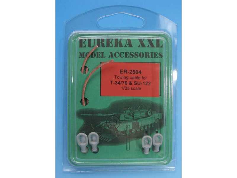 Towing cable for T-34/76 Tank & SU-85/100/122 SPGs - zdjęcie 1 Towing cable for T-34/76 Tank & SU-85/100/122 SPGs - zdjęcie 1