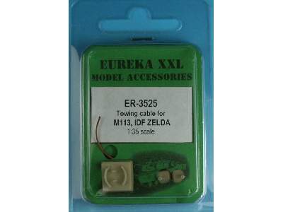 Towing cable for M113, M163, M981 and Zelda APVs - zdjęcie 1