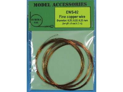 Fine copper wire Diameter:0,20; 0,22; 0,25 - zdjęcie 1