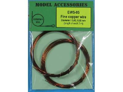 Fine copper wire Diameter: 0,45; 0,50 - zdjęcie 1
