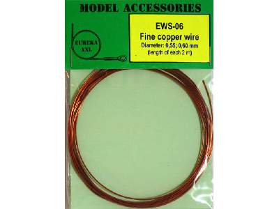 Fine copper wire Diameter: 0,55; 0,60 - zdjęcie 1