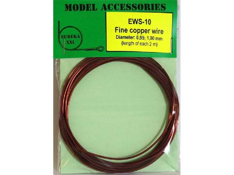 Fine copper wire Diameter: 0,95; 1,00mm - zdjęcie 1 Fine copper wire Diameter: 0,95; 1,00mm - zdjęcie 1
