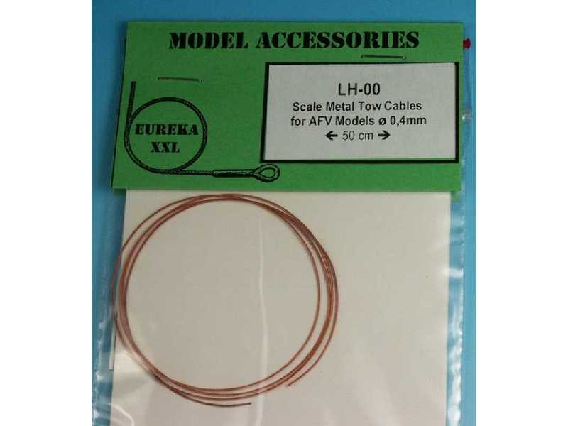 0.4 mm Metal wire rope for AFV Kits - zdjęcie 1