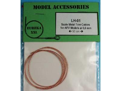 0.6mm Metal wire rope for AFV Kits - zdjęcie 1