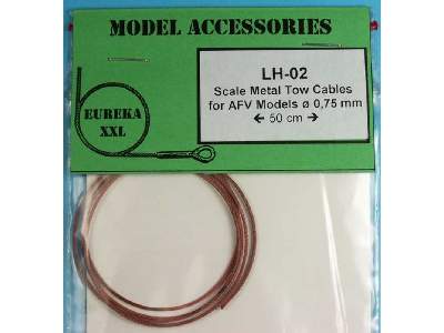 0.75mm Metal wire rope for AFV Kits - zdjęcie 1
