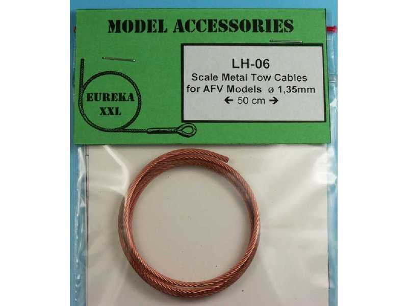 1.35mm Metal wire rope for AFV Kits - zdjęcie 1 1.35mm Metal wire rope for AFV Kits - zdjęcie 1