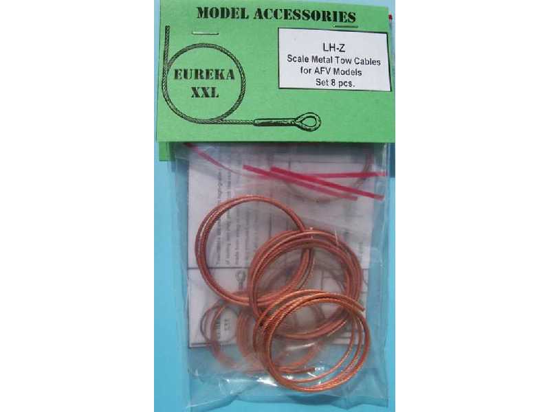 Metal Wire Ropes Set 8×500mm (LH-00 to LH-07) - zdjęcie 1 Metal Wire Ropes Set 8×500mm (LH-00 to LH-07) - zdjęcie 1