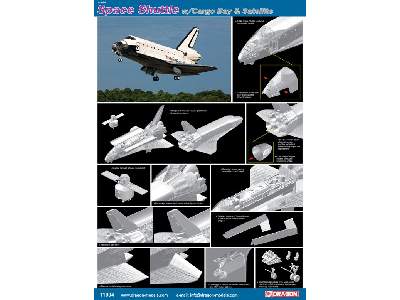 Space Shuttle w/Cargo Bay and Satellite - zdjęcie 2