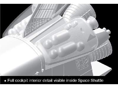 Space Shuttle w/Cargo Bay and Satellite - zdjęcie 3